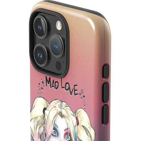 DC Comics Harley Quinn Mad Love iPhone 16 Pro Impact Case