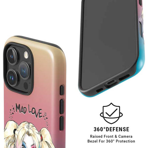 DC Comics Harley Quinn Mad Love iPhone 16 Pro Magsafe Impact Case