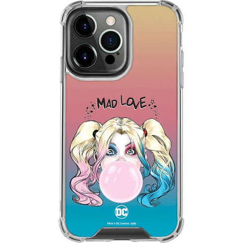 DC Comics Harley Quinn Mad Love iPhone 16 Pro Max Clear Case