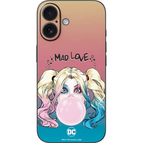 DC Comics Harley Quinn Mad Love iPhone 16 Skin