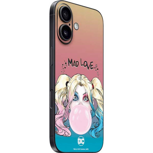 DC Comics Harley Quinn Mad Love iPhone 16 Skin