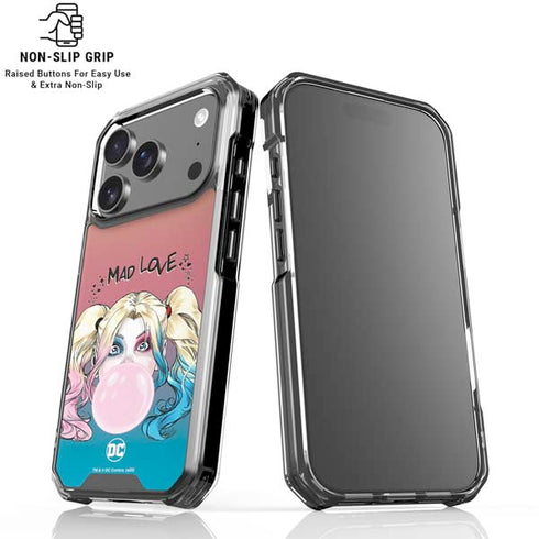 DC Comics Harley Quinn Mad Love iPhone 18 Pro Clear Case