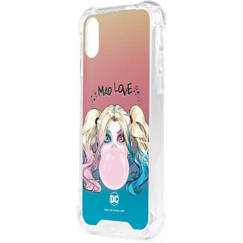 DC Comics Harley Quinn Mad Love iPhone XS Clear Case