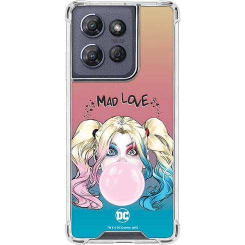 DC Comics Harley Quinn Mad Love Moto G 5G (2025) Clear Case