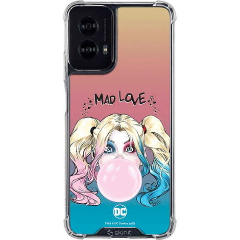 DC Comics Harley Quinn Mad Love Moto G Power 5G (2024) Clear Case