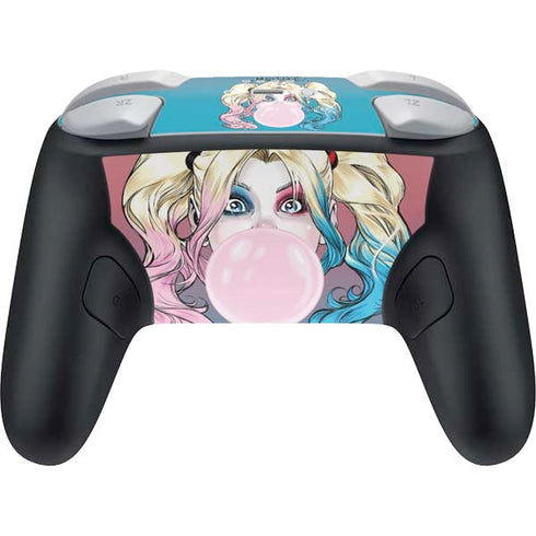 DC Comics Harley Quinn Mad Love Nintendo Switch 2 (2025) Pro Controller Skin