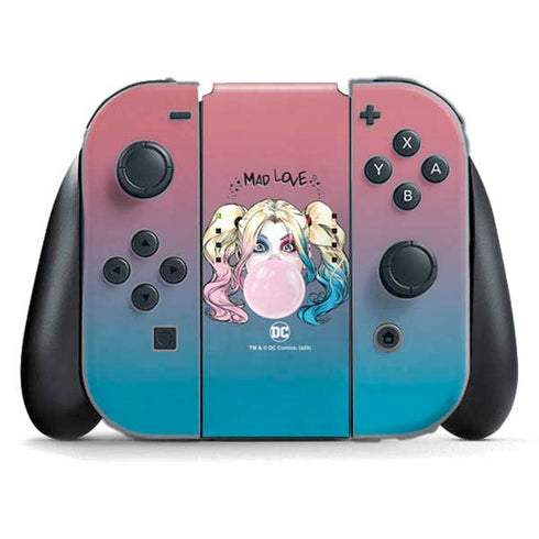 DC Comics Harley Quinn Mad Love Nintendo Skins