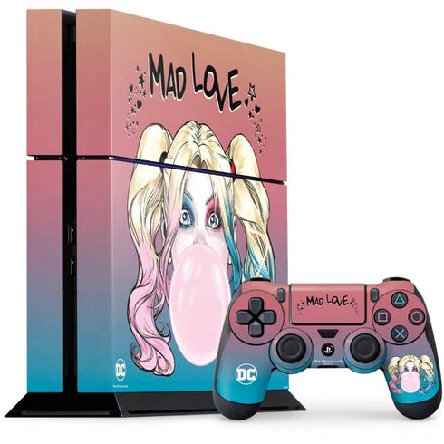 DC Comics Harley Quinn Mad Love PlayStation PS4 Skins