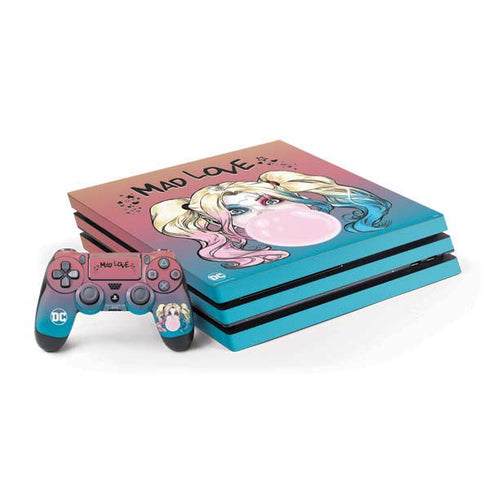 DC Comics Harley Quinn Mad Love PlayStation PS4 Skins