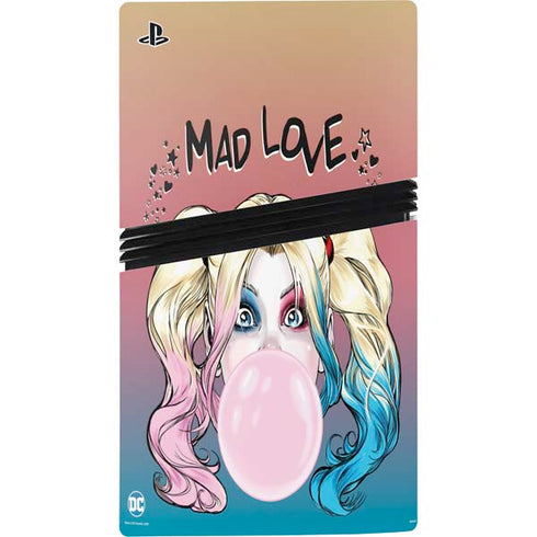 DC Comics Harley Quinn Mad Love PS5 Pro Console Skin