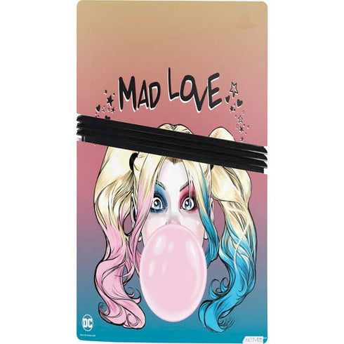 DC Comics Harley Quinn Mad Love PS5 Pro Console Skin