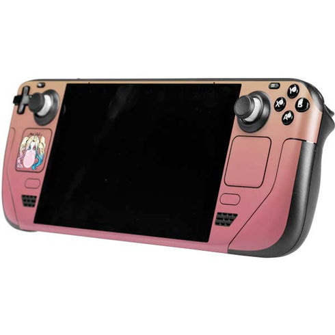 DC Comics Harley Quinn Mad Love Steam Deck Handheld Gaming Computer OLED Skin