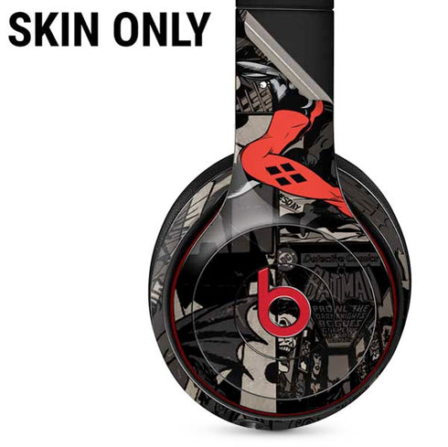 DC Comics Harley Quinn Vintage Action pose pattern Beats Solo 3 Wireless Skin