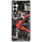 DC Comics Harley Quinn Vintage Action pose pattern Gabb Phone 4 Clear Case