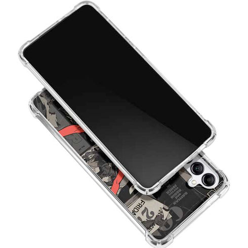 DC Comics Harley Quinn Vintage Action pose pattern Galaxy A16 5G Clear Case