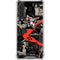 DC Comics Harley Quinn Vintage Action pose pattern Galaxy A17 Clear Case