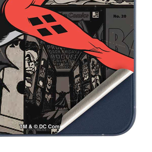 DC Comics Harley Quinn Vintage Action pose pattern Galaxy A35 5G Skin