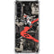 DC Comics Harley Quinn Vintage Action pose pattern Galaxy S24 FE Clear Case