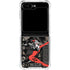 DC Comics Harley Quinn Vintage Action pose pattern Galaxy Z Flip6 Clear Case