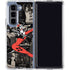 DC Comics Harley Quinn Vintage Action pose pattern Galaxy Z Fold5 5G Clear Case