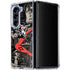 DC Comics Harley Quinn Vintage Action pose pattern Galaxy Z Fold5 5G Clear Case