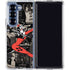 DC Comics Harley Quinn Vintage Action pose pattern Galaxy Z Fold6 Clear Case