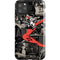 DC Comics Harley Quinn Vintage Action pose pattern iPhone Cases