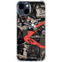 DC Comics Harley Quinn Vintage Action pose pattern iPhone 15 Clear Case