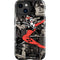DC Comics Harley Quinn Vintage Action pose pattern iPhone 15 Impact Case