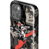 DC Comics Harley Quinn Vintage Action pose pattern iPhone 15 Impact Case