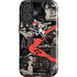 DC Comics Harley Quinn Vintage Action pose pattern iPhone 16 Impact Case