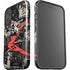 DC Comics Harley Quinn Vintage Action pose pattern iPhone 16 Impact Case