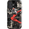 DC Comics Harley Quinn Vintage Action pose pattern iPhone 16 Plus Impact Case