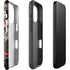 DC Comics Harley Quinn Vintage Action pose pattern iPhone 16 Pro Impact Case