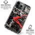 DC Comics Harley Quinn Vintage Action pose pattern iPhone 16 Pro Max Clear Case