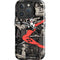 DC Comics Harley Quinn Vintage Action pose pattern iPhone 16 Pro Max Impact Case