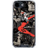 DC Comics Harley Quinn Vintage Action pose pattern iPhone 16e Clear Case