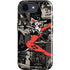 DC Comics Harley Quinn Vintage Action pose pattern iPhone 16e Impact Case