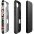 DC Comics Harley Quinn Vintage Action pose pattern iPhone 16e Impact Case