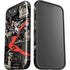 DC Comics Harley Quinn Vintage Action pose pattern iPhone 16e Impact Case