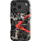 DC Comics Harley Quinn Vintage Action pose pattern iPhone 18 Pro Impact Case