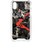 DC Comics Harley Quinn Vintage Action pose pattern iPhone XS Clear Case