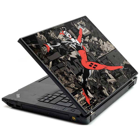 DC Comics Harley Quinn Vintage Action pose pattern Lenovo T420 Skin