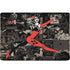 DC Comics Harley Quinn Vintage Action pose pattern MacBook Skins