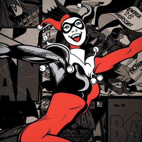 DC Comics Harley Quinn Vintage Action pose pattern Moto G6 Skin