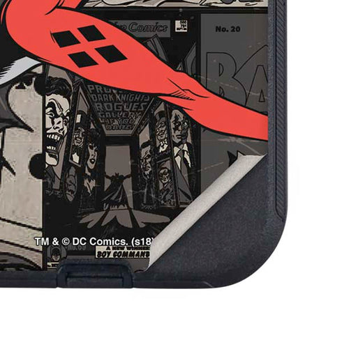 DC Comics Harley Quinn Vintage Action pose pattern Otterbox Defender iPhone Skin