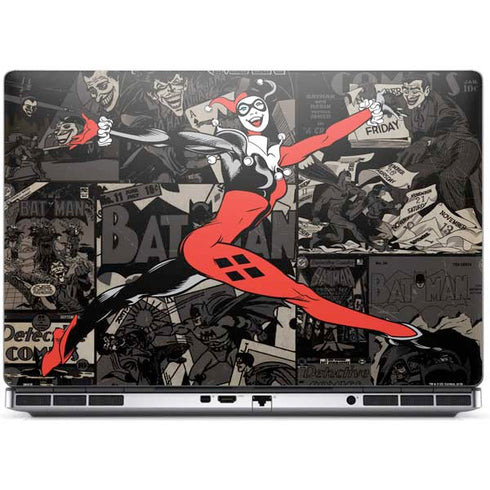 DC Comics Harley Quinn Vintage Action pose pattern Dell Precision Skin