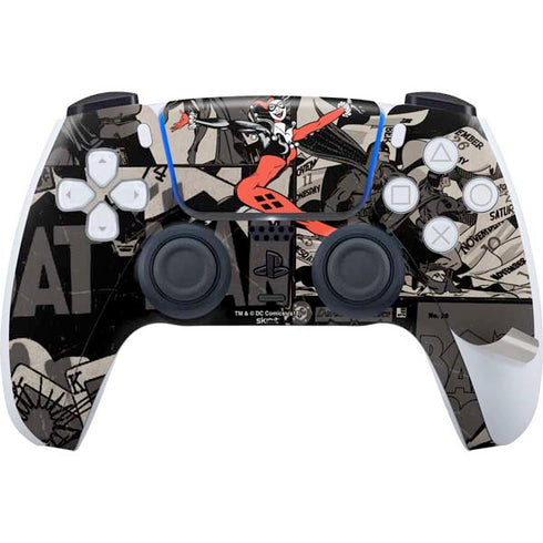 DC Comics Harley Quinn Vintage Action pose pattern PS5 Pro Bundle Skin