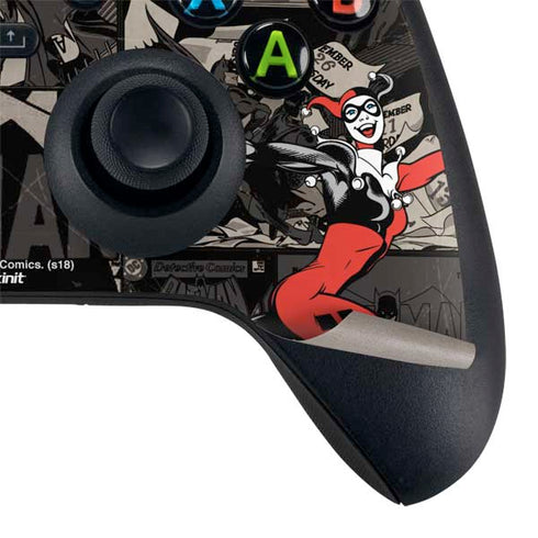 DC Comics Harley Quinn Vintage Action pose pattern Xbox Series X Bundle Skin