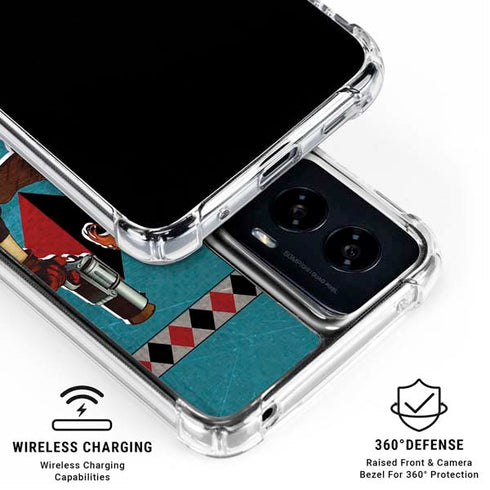 DC Comics Bombshells Harley Quinn Moto G Power 5G (2024) Clear Case